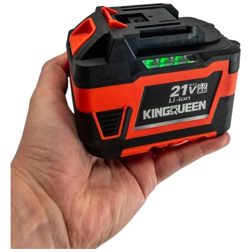 Гайковерт бесщеточный KINGQUEEN 2 АКБ 21В, 3/4, 2200N/m KQ-289 фото 3