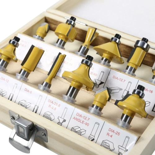 Фрезер DEKO DKR1600E, набор фрез RBS12 (12 предметов) 063-4221 фото 6