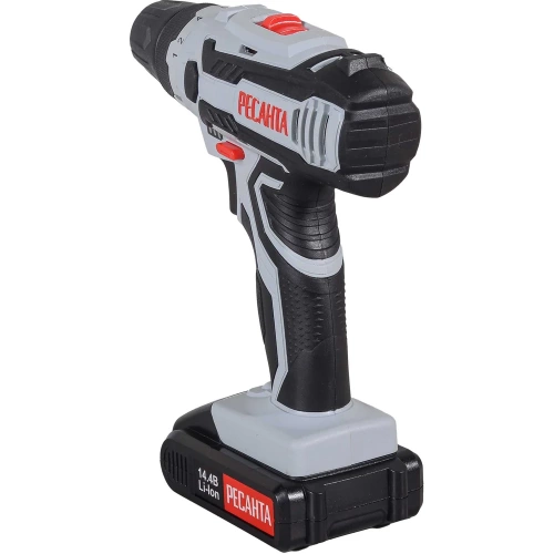 Аккумуляторная дрель-шуруповерт Ресанта ДА-14-2ЛК 75/14/4 фото 6