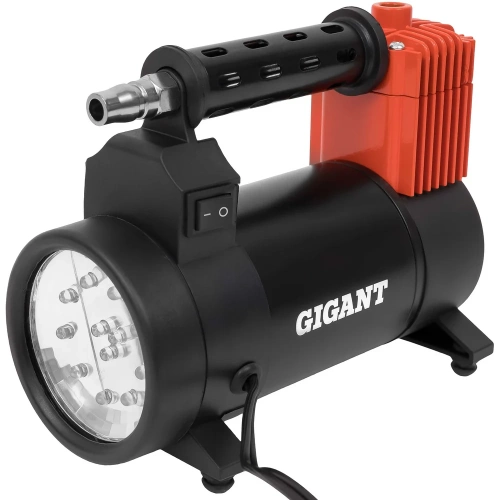 Автомобильный компрессор Gigant 12V, 35л. мин., LED фонарь, сумка GCA-35 фото 3