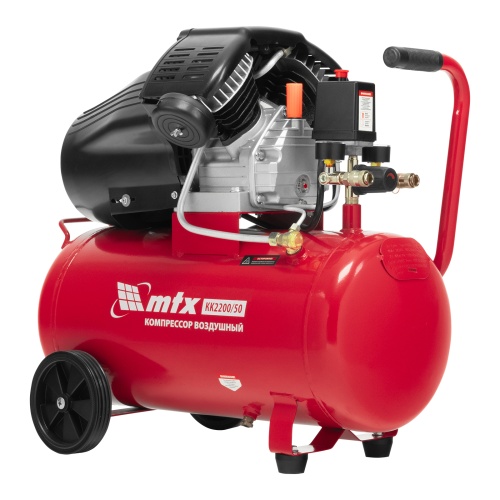 Компрессор воздушный КК-2200/50, 2,2 кВт, 350 л/мин, 50 л, прямой привод, масляный MTX фото 4 Компрессор воздушный КК-2200/50, 2,2 кВт, 350 л/мин, 50 л, прямой привод, масляный MTX фото 4