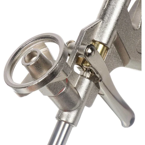 Пистолет BARTEX  для монтажной пены, 190мм, алюминий,  Silver, CY-058 317435 фото 8