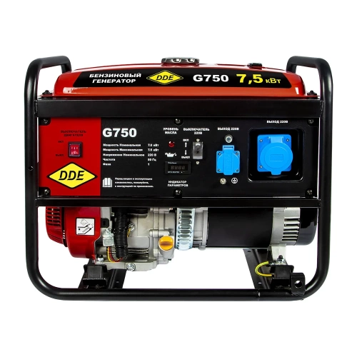 Бензиновый генератор DDE G750 917-453 фото 3