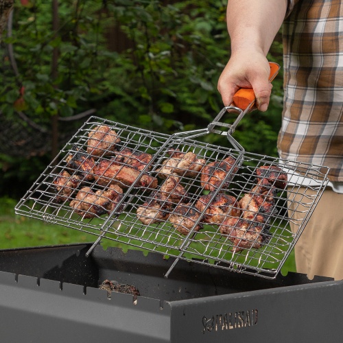 Решетка гриль 300 х 400 мм, хромированная Camping Palisad фото 11