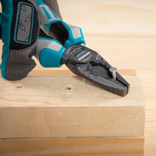 Плоскогубцы комбинированные 165 мм, трехкомпонентные рукоятки Gross фото 8