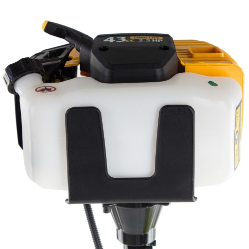 Триммер бензиновый DT 43, 43 см3, 2.5 л. с, неразъемная штанга, состоит из 2 частей Denzel фото 13