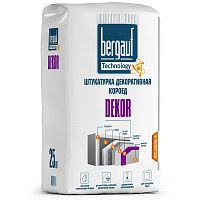 Штукатурка декоративная цементная Bergauf Dekor Короед