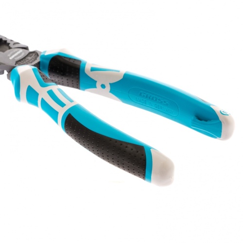 Плоскогубцы комбинированные 205 мм, трехкомпонентные рукоятки Gross фото 3