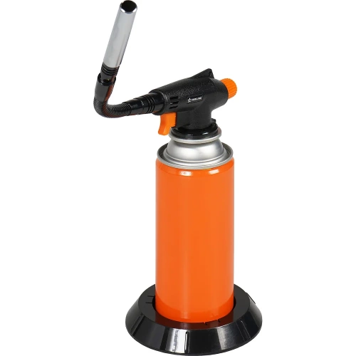 Горелка газовая Airline на цанговый баллон, пьезоподжиг, гибкое сопло D12x110 мм ADGT013 фото 10