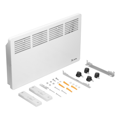 Конвектор электрический КМ-1500.2, 230 В, 1500 Вт, X-образный нагреватель, колеса, термостат MTX фото 18