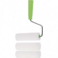 Валик Сибртех Поролон с ручкой и 2 шубки 140 мм D 42 мм 80450