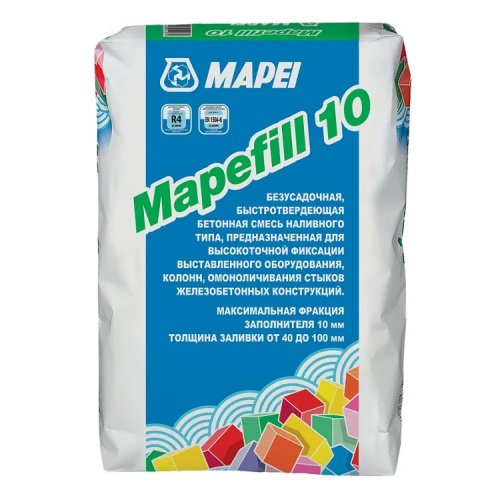 Раствор для анкеровки и подливки Mapei Mapefill 10 25 кг