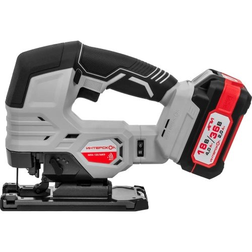 Бесщеточный аккумуляторный лобзик Интерскол МПА-125/36ВЭ Li-ion АПИ (кейс, 2 аккум. 2,0Ач, ЗУ) 822.2.2.70 фото 3