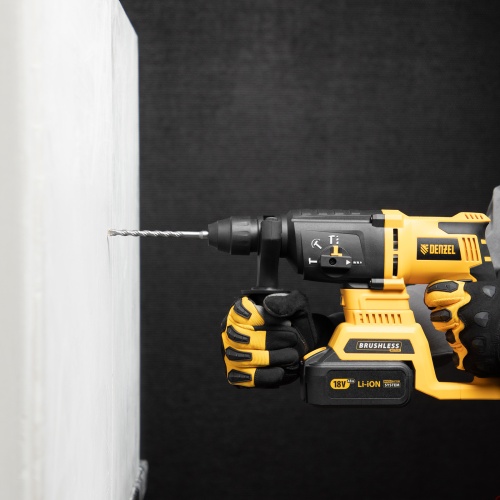 Бур по бетону, двойная спираль, три пылеотводящие кромки, 6 x 160 мм DENZEL фото 6 Бур по бетону, двойная спираль, три пылеотводящие кромки, 6 x 160 мм DENZEL фото 6