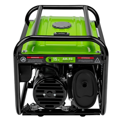 Генератор бензиновый БС-3500, 3.2 кВт, 230В, четырехтактный, 15 л, ручной стартер Сибртех фото 7