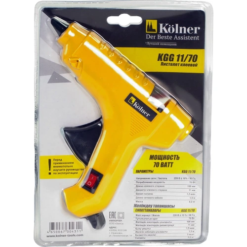 Клеевой пистолет Kolner KGG 11/70 8031800046 фото 6