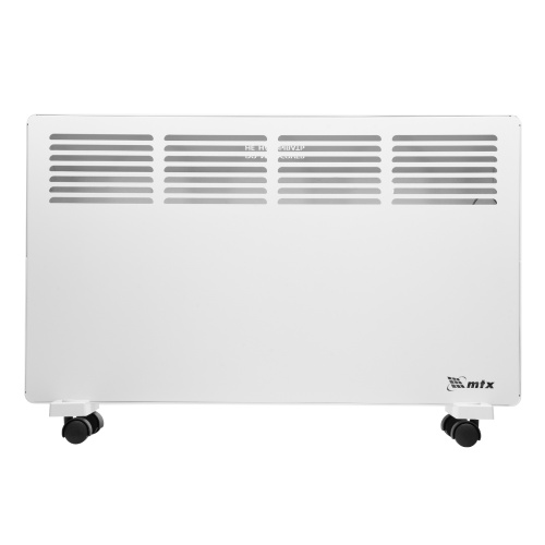 Конвектор электрический КМ-1500.2, 230 В, 1500 Вт, X-образный нагреватель, колеса, термостат MTX фото 3