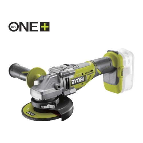 Углошлифмашина бесщеточная Ryobi ONE+ R18AG7-0  без аккумулятора в комплекте 5133002852