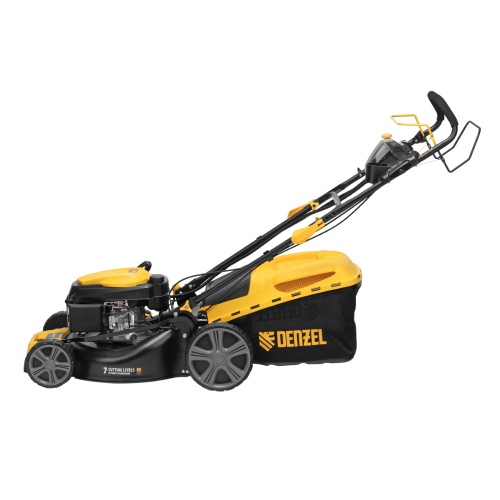 Газонокосилка бензиновая GLD-460SP-VE, 146 см3, шир. 46см, привод, вариатор, эл.старт, 60 л Denzel фото 4