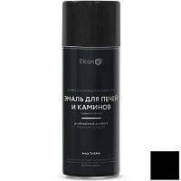 Эмаль аэрозоль термостойкая для печей и каминов Elcon Max Therm чёрная 520 мл