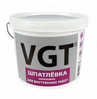 Шпатлевка для внутренних работ VGT 7,5 кг