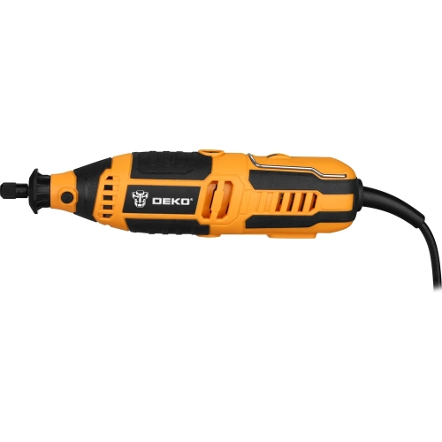 Электрический гравер DEKO DKRT200E с регулировкой скорости, 200 Вт, в кейсе + набор аксессуаров 43 шт 063-1411 фото 4 Электрический гравер DEKO DKRT200E с регулировкой скорости, 200 Вт, в кейсе + набор аксессуаров 43 шт 063-1411 фото 4