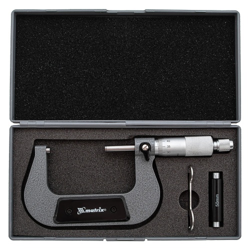 Микрометр механический,50-75 мм Matrix фото 3