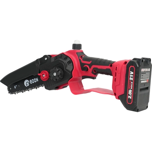 Мини-цепная пила аккумуляторная бесщеточная EDON Smart NS-21/6BL 28234 Мини-цепная пила аккумуляторная бесщеточная EDON Smart NS-21/6BL 28234