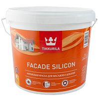 Краска фасадная Tikkurila Facade Silicon база VVA глубокоматовая 2,7 л