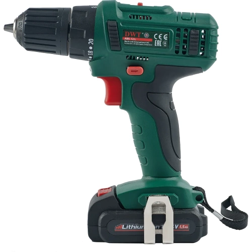 Аккумуляторная дрель-шуруповерт DWT ABS-12 L-2 BMC 5.2.1 фото 5 Аккумуляторная дрель-шуруповерт DWT ABS-12 L-2 BMC 5.2.1 фото 5