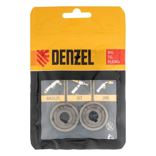 Подающий ролик, U профиль под алюминиевую проволоку 1,0-1,2 мм, 2 шт Denzel фото 6