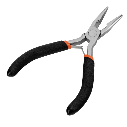 Длинногубцы прямые Mini, 130 мм, никелированные, авторазжим Sparta фото 2 Длинногубцы прямые Mini, 130 мм, никелированные, авторазжим Sparta фото 2