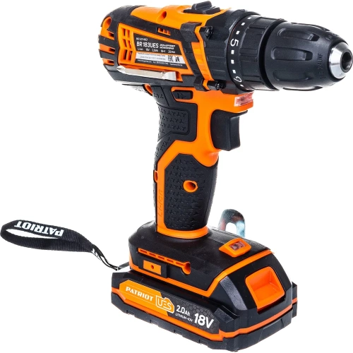 Аккумуляторная дрель-шуруповерт PATRIOT BR 183UES 180201483 фото 3