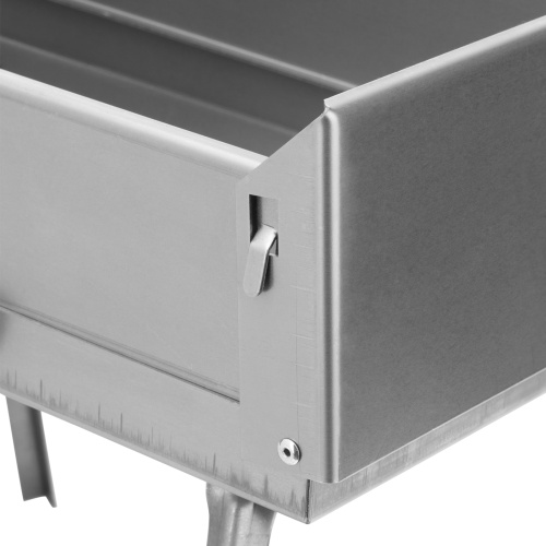 Мангал-дипломат в сумке 410 x 280 x 125, 1.5 мм, 6 шампуров в комплекте, Camping Palisad фото 4