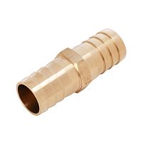 Соединитель для шланга 3/4", латунный Palisad