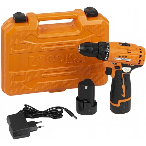 Аккумуляторная дрель-шуруповерт Союз ДШС-12-1Л фото 10