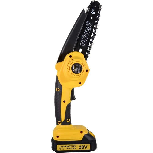 Электропила аккумуляторная Huter ELS-2-Li-6K с 2-мя АКБ 2А*ч и ЗУ в комплекте 70/10/35 фото 9 Электропила аккумуляторная Huter ELS-2-Li-6K с 2-мя АКБ 2А*ч и ЗУ в комплекте 70/10/35 фото 9