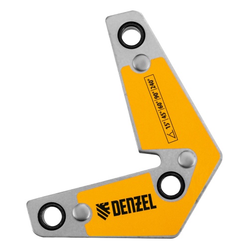 Фиксатор магнитный для сварочных работ усилие 25 LB, 30х45х60х75х90х135 град. Denzel фото 2
