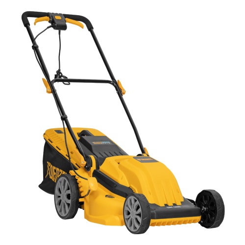 Газонокосилка электрическая GMC-2000, шир. 44см, 2000 Вт, 6 уров., травосб. 45 л Denzel фото 2