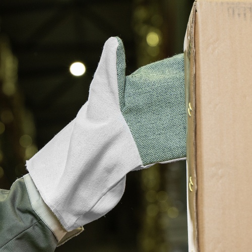 Рукавицы х/б с брезентовым наладонником, 2 размер Сибртех фото 9