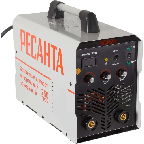 Инверторный сварочный аппарат Ресанта САИ-250 ПРОМ 65/133 Инверторный сварочный аппарат Ресанта САИ-250 ПРОМ 65/133