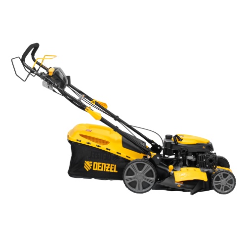 Газонокосилка бензиновая GLD-460SP-VE, 146 см3, шир. 46см, привод, вариатор, эл.старт, 60 л Denzel фото 3