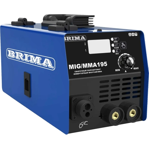 Сварочный полуавтомат Brima MIG/ММА 195 Digital 220В НП000001036 фото 3 Сварочный полуавтомат Brima MIG/ММА 195 Digital 220В НП000001036 фото 3