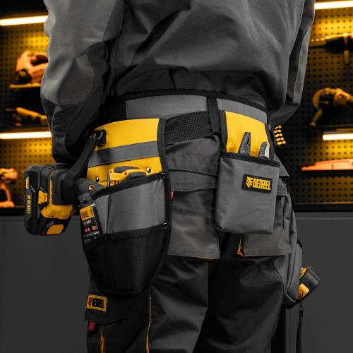 Пояс монтажника, сумки поясные, кобура для шуруповерта Denzel фото 13
