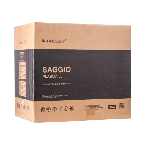 Аппарат плазменной резки FOXWELD SAGGIO PLASMA 65 9042 фото 9 Аппарат плазменной резки FOXWELD SAGGIO PLASMA 65 9042 фото 9