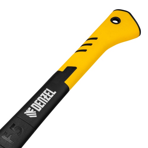 Топор-колун, F5, 1100 гр, двухкомпонентная рукоятка, 500 мм// Denzel фото 8 Топор-колун, F5, 1100 гр, двухкомпонентная рукоятка, 500 мм// Denzel фото 8