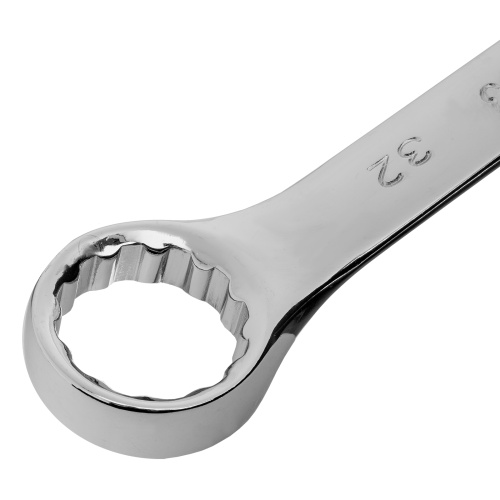 Ключ комбинированный, 32 мм, CrV, полированный хром Matrix фото 4