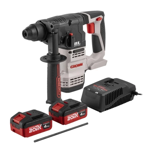 Аккумуляторный перфоратор CROWN CT28001HX-4 BMC фото 10