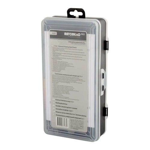 Заклёпочник универсальный поворотный АвтоDело для вытяжных и резьбовых заклёпок 45401 16878 фото 8