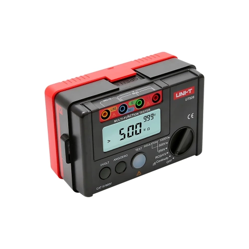 Цифровой тестер УЗО, измеритель заземления и сопротивления изоляции UNI-T UT526 00-00000191 фото 6